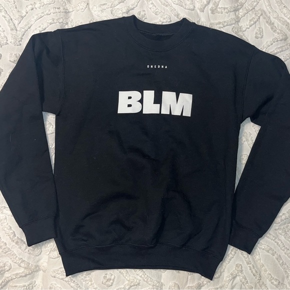 Onedna BLM Unisex Pullover Crewneck Sweatshirt NWOT - Picture 2 of 4